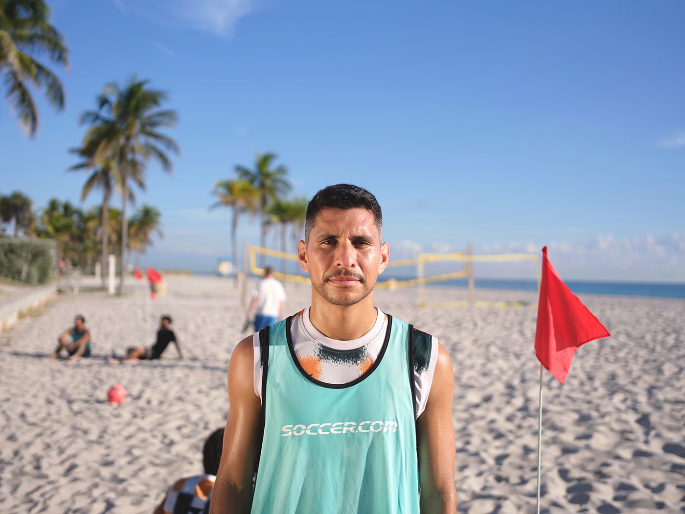 CFPM player portrait on Miami Beach